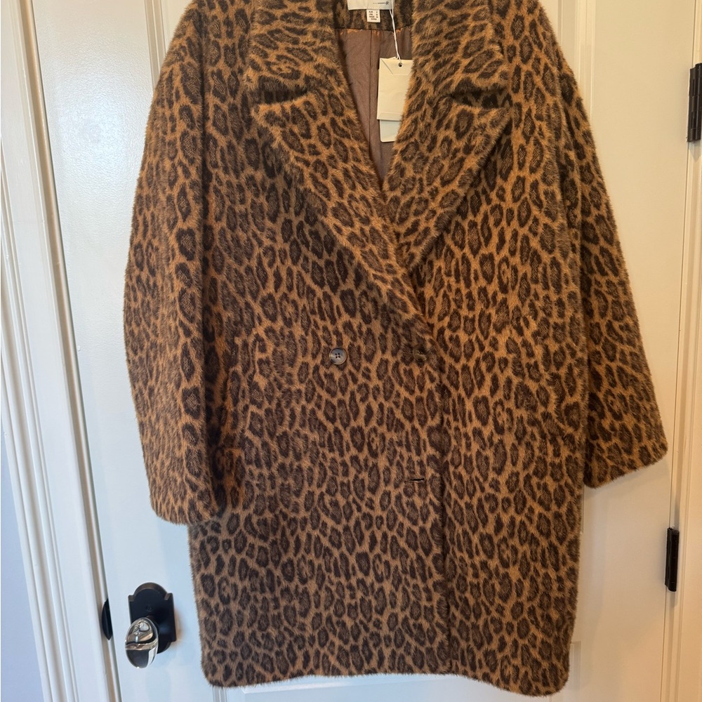 See U Soon Leopard Print Women's Coat